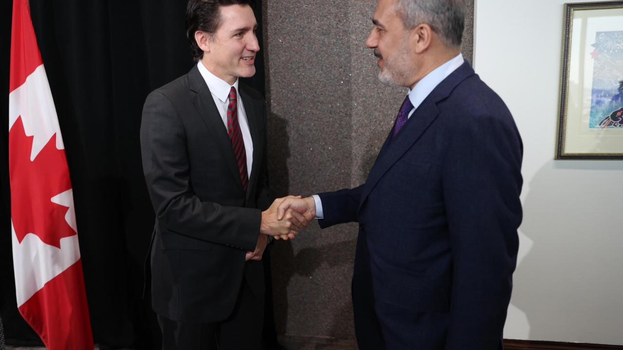 Bakan Hakan Fidan’dan Gazze diplomasisi! Kanada Başbakanı Trudeu ile görüştü