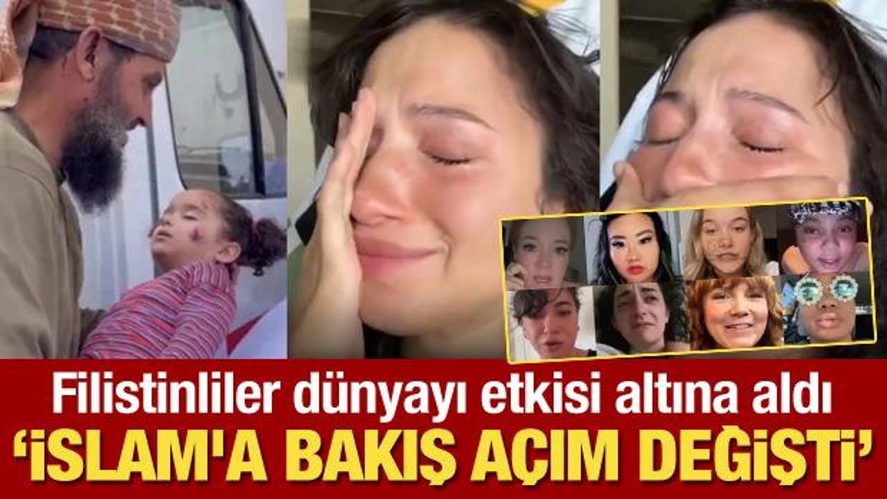 Filistinliler dünyayı etkisi altına aldı! “İslam’a bakış açım değişti”