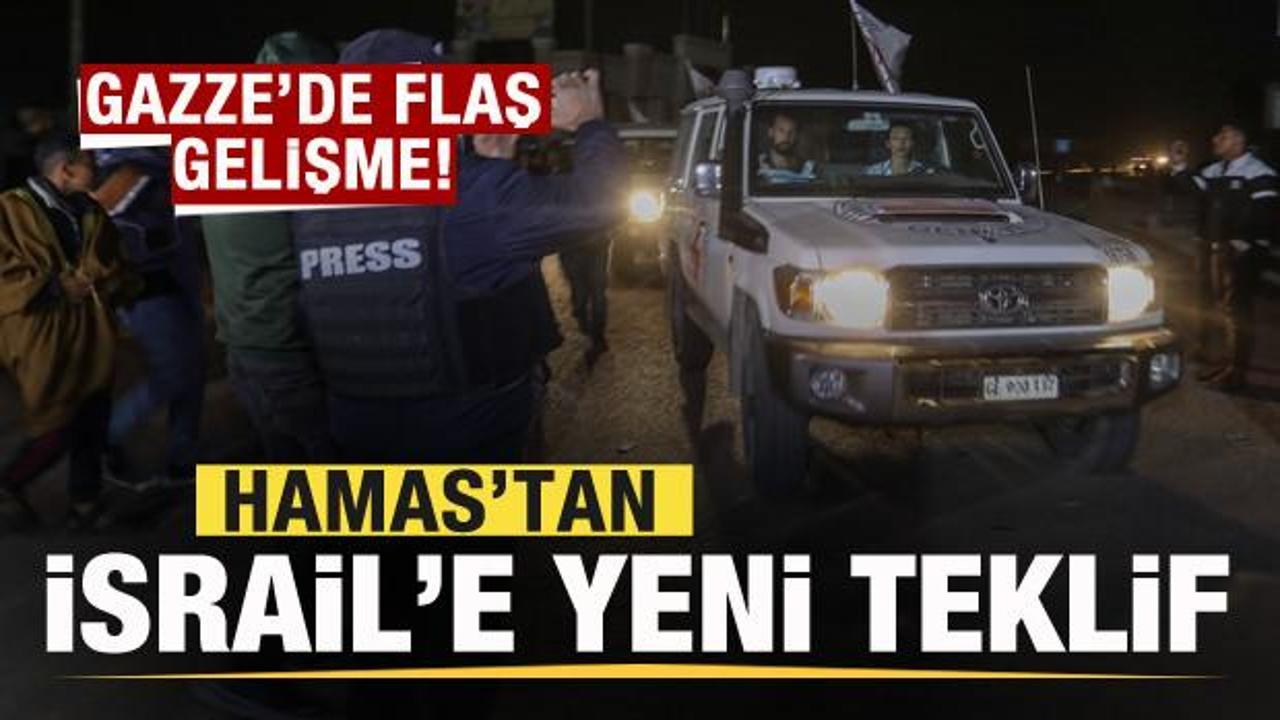 Gazze’de son dakika gelişmesi! Hamas’tan İsrail’e yeni teklif