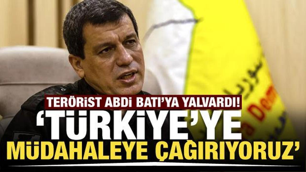 Terörist Abdi’den uluslararası topluma skandal çağrı! ‘Türkiye’ye müdahaleye çağırıyoruz’