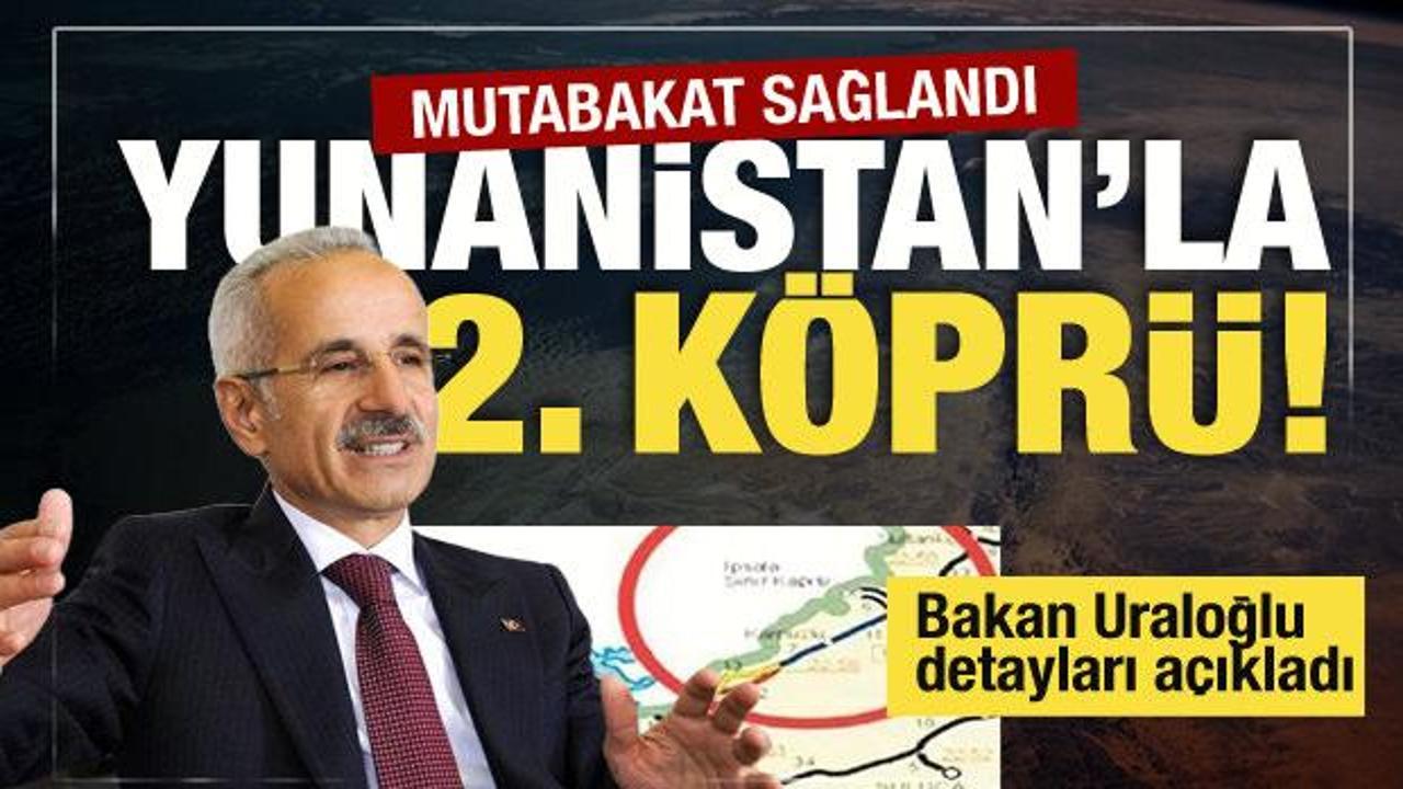 Yunanistan ile Meriç nehri üzerinde ikinci sınır köprüsünün detayları belli oldu