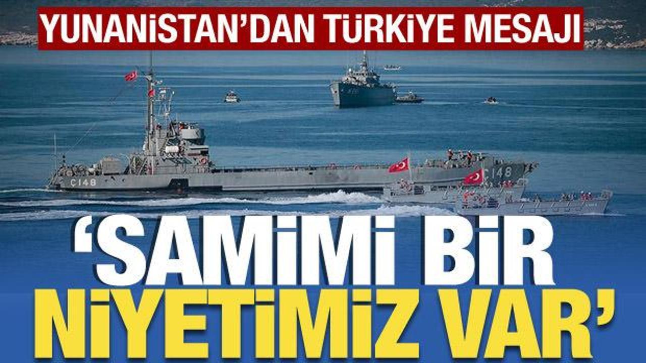 Yunanistan’dan Türkiye açıklaması! Gelecek nesillere huzurlu komşuluk ilişkileri borçlu